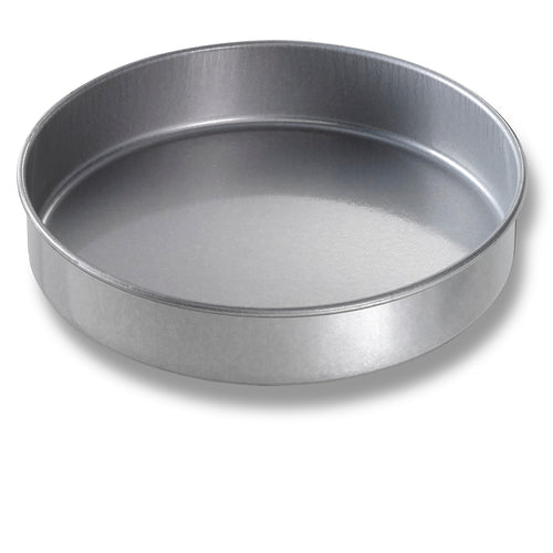 Chicago Metallic 41020 Cake Pan, 10" Dia., 2" Deep, Non-Coated 26 Ga. Aluminized Steel-cityfoodequipment.com