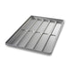 Chicago Metallic 41052 Hoagie Roll Pan, Makes (10) 12" X 2 3/4" Rolls, AMERICOAT Glazed 22 Ga Aluminized Steel-cityfoodequipment.com