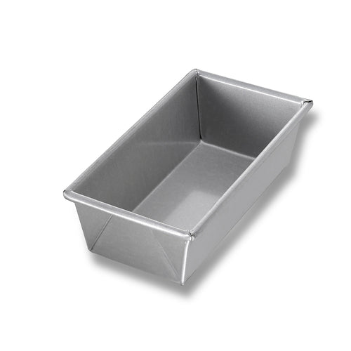 Chicago Metallic 41065 Individual Bread Pan, 8" X 4" X 2 1/2", AMERICOAT Glazed 26 Ga Aluminized Steel-cityfoodequipment.com