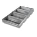 Chicago Metallic 41145 Hearth Bread Pan Set, (4) 11 1/2 6 X 5 3/4 X 2 3/4" Loaves, AMERICOAT Glazed 22 Ga Aluminized Steel-cityfoodequipment.com