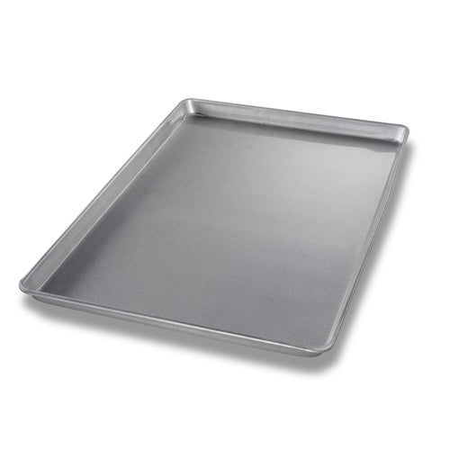 Chicago Metallic 41555 1/1 Full Size Bun / Sheet Pan - 26" X 18" X 1", 22 Gauge Aluminum, AMERICOAT®-cityfoodequipment.com
