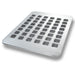Chicago Metallic 42865 48 Compartment Brownie Bite Pan - Aluminized Steel, AMERICOAT® Glazed-cityfoodequipment.com