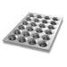 Chicago Metallic 43026 Large Crown Muffin Pan, Makes (24) 3 3/5" Muffins, AMERICOAT Glazed 22 Ga Aluminized Steel-cityfoodequipment.com