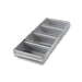 Chicago Metallic 44245 Bread Pan Set, Holds (4) 8 1/2" X 4 1/2" Pans, AMERICOAT Glazed 26 Ga Aluminized Steel-cityfoodequipment.com