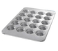 Chicago Metallic 44555 Large Crown Muffin Pan, Makes (20) 3 1/2" Muffins, AMERICOAT Glazed 26 Ga Aluminized Steel-cityfoodequipment.com