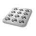 Chicago Metallic 45225 Cupcake/muffin Pan, Makes (12) 2 3/4" Muffins, AMERICOAT Glazed 26 Ga Aluminized Steel-cityfoodequipment.com
