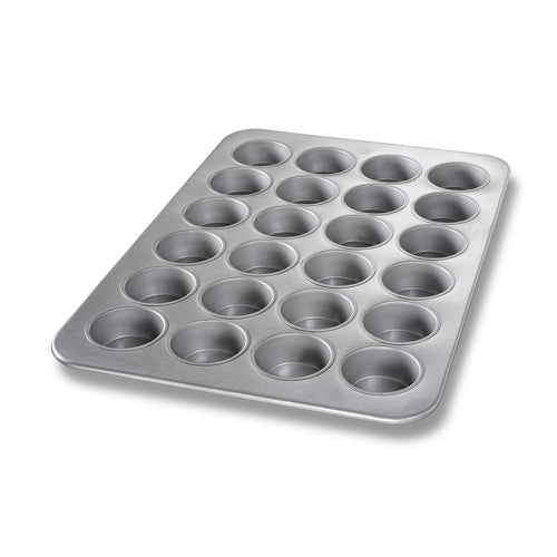 Chicago Metallic 45445 Jumbo Muffin Pan, Makes (24) 3 3/8" Muffins, AMERICOAT Glazed 26 Ga Aluminized Steel-cityfoodequipment.com