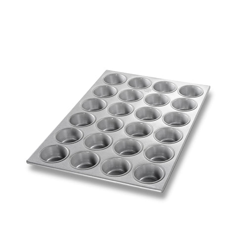 Chicago Metallic 45525 Cupcake/muffin Pan, Makes (24) 2 3/4" Cakes, AMERICOAT Glazed Aluminized Steel-cityfoodequipment.com
