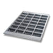 Chicago Metallic 45727 Mini Loaf Pan, Makes (28) 3 7/8" X 2 1/2" Loaves, AMERICOAT Glazed 26 Ga Aluminized Steel-cityfoodequipment.com