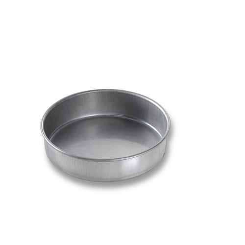 Chicago Metallic 46150 Cake Pan, 6" Dia, 1 1/2" Deep, Noncoated 26 Ga Aluminized Steel-cityfoodequipment.com