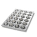 Chicago Metallic 46520 Muffin/cupcake Pan, Makes (24) 2 3/4" Cakes, Noncoated 20 Ga Aluminum-cityfoodequipment.com