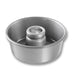 Chicago Metallic 46530 Angel Food/tube Cake Pan, 7 1/2" Dia, 3 2/32" Deep, Noncoated 15 Ga Aluminum-cityfoodequipment.com