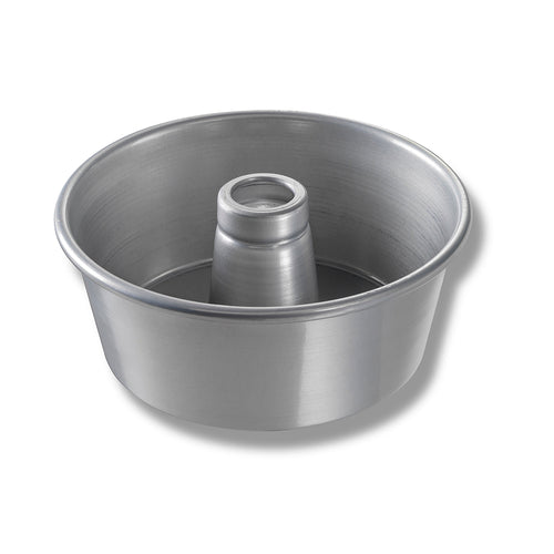 Chicago Metallic 46540 Angel Food/tube Cake Pan, 9 1/4" Dia, 4" Deep, Noncoated 15 Ga Aluminum-cityfoodequipment.com