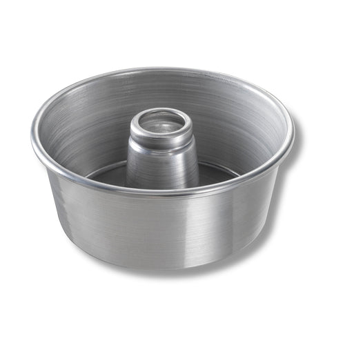 Chicago Metallic 46555 Angel Food/tube Cake Pan, 9 1/4" Dia, 4" Deep, AMERICOAT Glazed 15 Ga Aluminum-cityfoodequipment.com