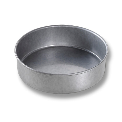 Chicago Metallic 47020 Cake Pan, 7" Dia., 2" Deep, Non-Coated 26 Ga. Aluminized Steel-cityfoodequipment.com