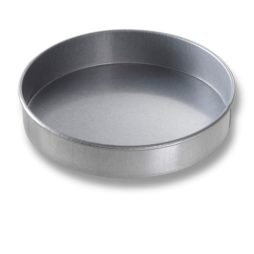 Chicago Metallic 48050 Cake Pan, 8" Dia, 1 1/2" Deep, Noncoated 26 Ga Aluminized Steel-cityfoodequipment.com