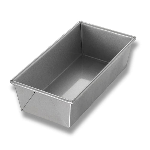 Chicago Metallic 49110 Individual Bread Pan, 10" X 5" X 3", Non-Coated 26 Ga. Aluminized Steel-cityfoodequipment.com