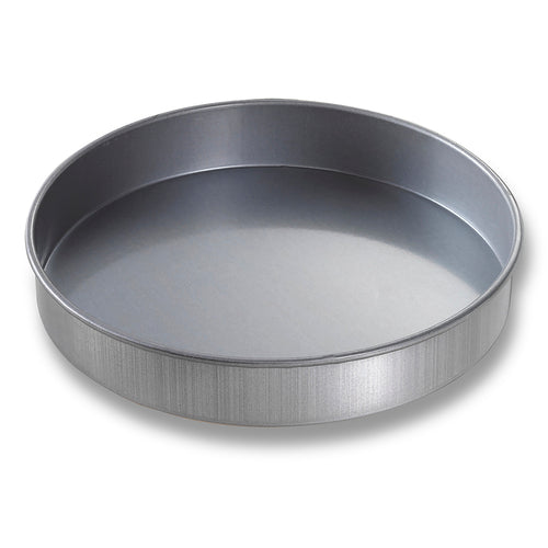 Chicago Metallic 49152 Cake Pan, 9" Dia, 1 1/2" Deep, Noncoated 26 Ga Aluminized Steel-cityfoodequipment.com