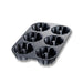 Chicago Metallic 50624 Bundt-Lette Pan, Makes (6) 4" Cakes, Non-Stick, 10 Ga. Cast Aluminum-cityfoodequipment.com