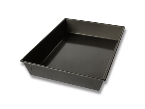 Chicago Metallic 91025 Rectangular Detroit Style Pizza Pan - 14 1/4" X 10 1/8", Steel-cityfoodequipment.com