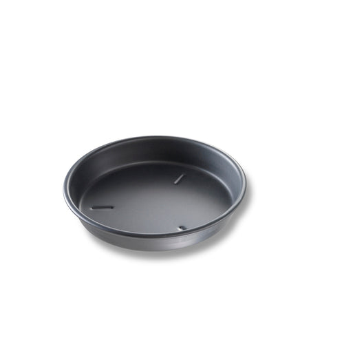 Chicago Metallic 91090 9" Deep Dish Pizza Pan, BAKALON, 1 1/2" Deep, Noncoated 14 Ga Anodized Aluminum-cityfoodequipment.com