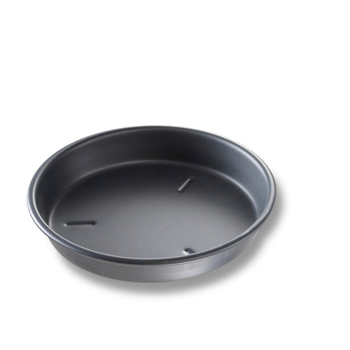 Chicago Metallic 91095 9" Deep Dish Pizza Pan, BAKALON, 1 1/2" Deep, AMERICOAT Glazed 14 Ga Anodized Aluminum-cityfoodequipment.com