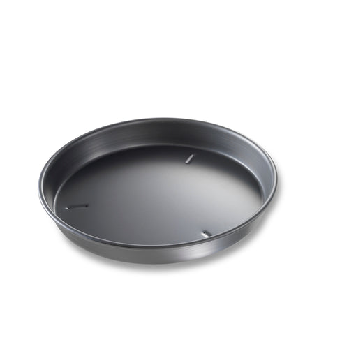Chicago Metallic 91120 12" Deep Dish Pizza Pan, BAKALON, 1 1/2" Deep, Noncoated 14 Ga Anodized Aluminum-cityfoodequipment.com