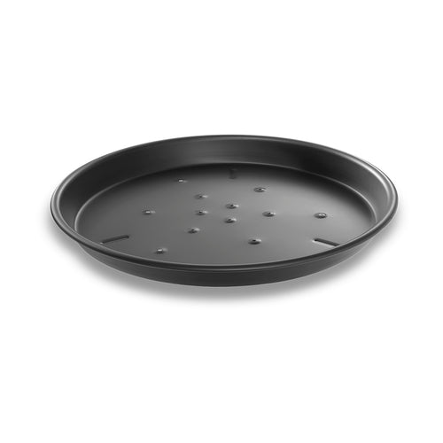 Chicago Metallic 91128 12" Round Perforated Deep Dish Pizza Pan - Aluminum, Hardcoat-cityfoodequipment.com