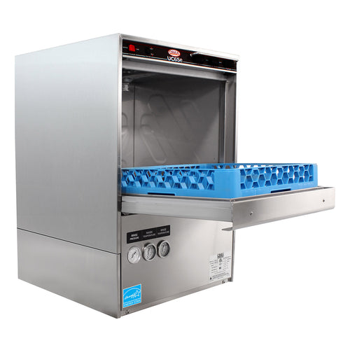 CMA Dishmachines UC65E-M2 High Temp Rack Undercounter Dishwasher w/ 30 Racks/hr Capacity, Built-in Booster, 208v/1ph-cityfoodequipment.com