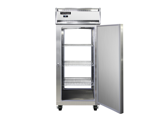 Continental 1FXNSAPT 36 1/4" One Section Pass Thru Freezer, (2) Right Hinge Solid Doors, 115v-cityfoodequipment.com