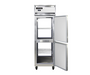 Continental 1RNPTHD 26" One Section Pass Thru Refrigerator, (4) Right Hinge Solid Doors, Top Compressor, 115v-cityfoodequipment.com