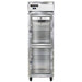 Continental 1RNSAGDHD 26" One Section Reach In Refrigerator, (2) Right Hinge Glass Doors, Top Compressor, 115v-cityfoodequipment.com