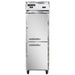 Continental 1RFNHD 26" One Section Commercial Combo Refrigerator Freezer - Solid Doors, Dual Temp, 115v-cityfoodequipment.com