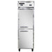 Continental 1RFNSSHD 26" One Section Commercial Combo Refrigerator Freezer - Solid Doors, Dual Temp, 115v-cityfoodequipment.com