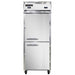 Continental 1RFENSAHD 28 1/2" One Section Commercial Combo Refrigerator Freezer - Solid Doors, Dual Temp, 115v-cityfoodequipment.com