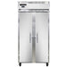 Continental 2FSEN 36 1/4" Slim Line Two Section Reach In Freezer, (2) Left/right Hinge Solid Doors, 115v-cityfoodequipment.com