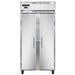 Continental 2FSENSA 36 1/4" Slim Line Two Section Reach In Freezer, (2) Left/right Hinge Solid Doors, 115v-cityfoodequipment.com