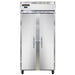 Continental 2FSESNSA 36 1/4" Slim Line Two Section Reach In Freezer, (2) Left/right Hinge Solid Doors, 115v-cityfoodequipment.com