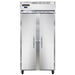 Continental 2FSESN 36 1/4" Slim Line Two Section Reach In Freezer, (2) Left/Right Hinge Solid Doors, 115v-cityfoodequipment.com