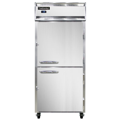 Continental 1FXSNSAHD 36 1/4" One Section Reach In Freezer, (2) Right Hinge Solid Doors, 115v-cityfoodequipment.com