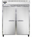 Continental 2RESNSS 57" Two Section Reach In Refrigerator, (2) Left/Right Hinge Solid Doors, Top Compressor, 115v-cityfoodequipment.com