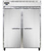 Continental 2RESNSA 57" Two Section Reach In Refrigerator, (2) Left/right Hinge Solid Doors, Top Compressor, 115v-cityfoodequipment.com