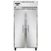 Continental 2RSESN 36 1/4" Two Section Reach In Refrigerator, (2) Left/right Hinge Solid Doors, 115v-cityfoodequipment.com