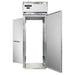Continental D1FINSSRT 35 1/4" Designer Line One Section Roll Thru Freezer, (2) Right Hinge Solid Doors, 115/208-230v-cityfoodequipment.com