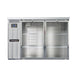 Continental BB50SNSSGD 50" Bar Refrigerator - 2 Swinging Glass Doors, Stainless, 115v-cityfoodequipment.com