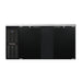 Continental BB69SN 69" Bar Refrigerator - 2 Swinging Solid Doors, Black, 115v-cityfoodequipment.com
