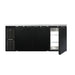 Continental BB79SNPT 79" Bar Refrigerator - 6 Swinging Solid Doors, Black, 115v-cityfoodequipment.com