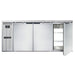 Continental BB79NSSPT 79" Pass Thru Bar Refrigerator - 6 Swinging Solid Doors, Stainless Steel, 115v-cityfoodequipment.com