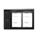 Continental BB50SNSGDPT 50" Bar Refrigerator - 4 Sliding Glass Doors, Black, 115v-cityfoodequipment.com