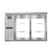Continental BB50SNSSGDPT 50" Bar Refrigerator - 4 Swinging Glass Doors, Stainless, 115v-cityfoodequipment.com